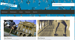 Desktop Screenshot of bathdance.net